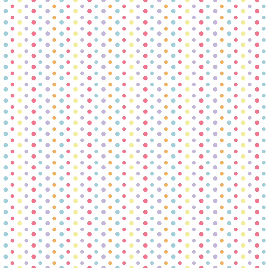 Rainbow Polka Dots Pattern Acrylic Sheet - CMB Pattern Acrylic